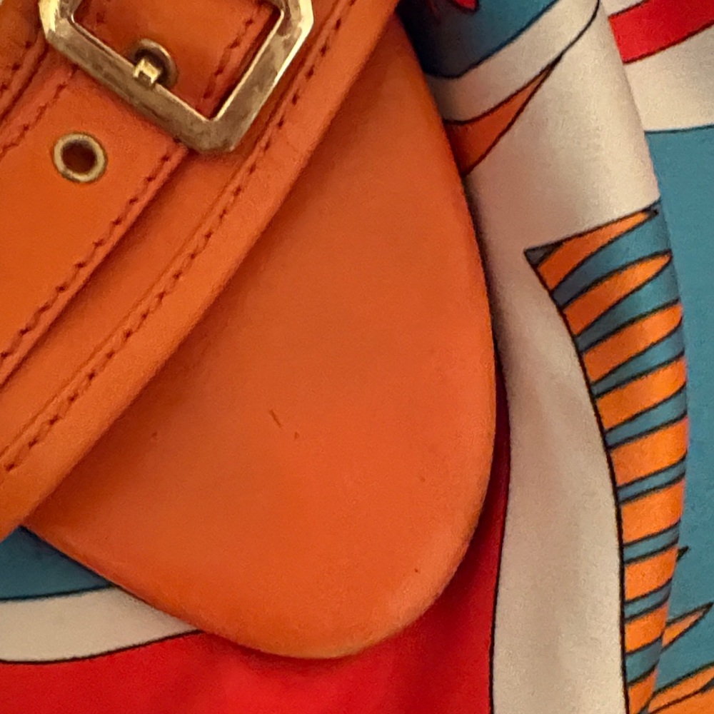 Dolce & Gabbana Vibrant Orange Heel Sandals - Picture 11 of 12